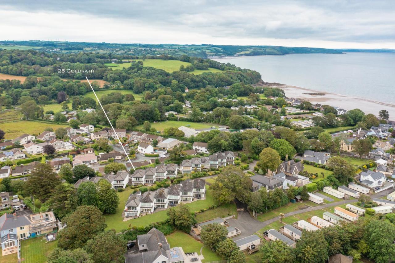 25 Coedrath Park - Sea Views From Balcony, Short Walk To Beach, Parking Saundersfoot Extérieur photo